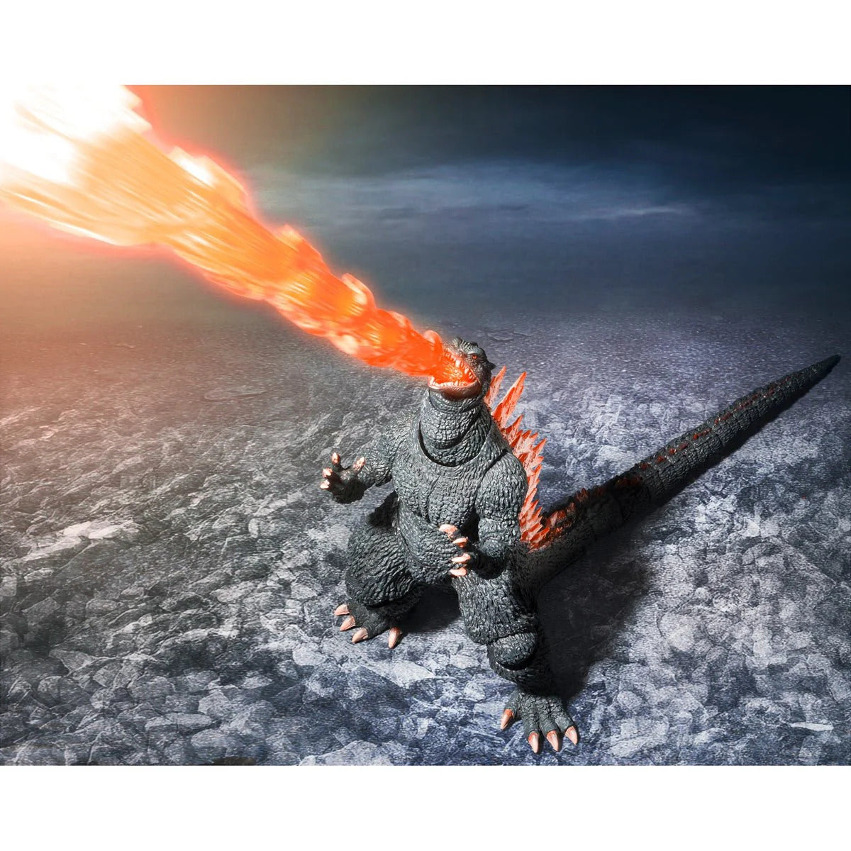 Godzilla: Final Wars 2004 Heat Ray Version vs New Gotengo S.H.MonsterA ...