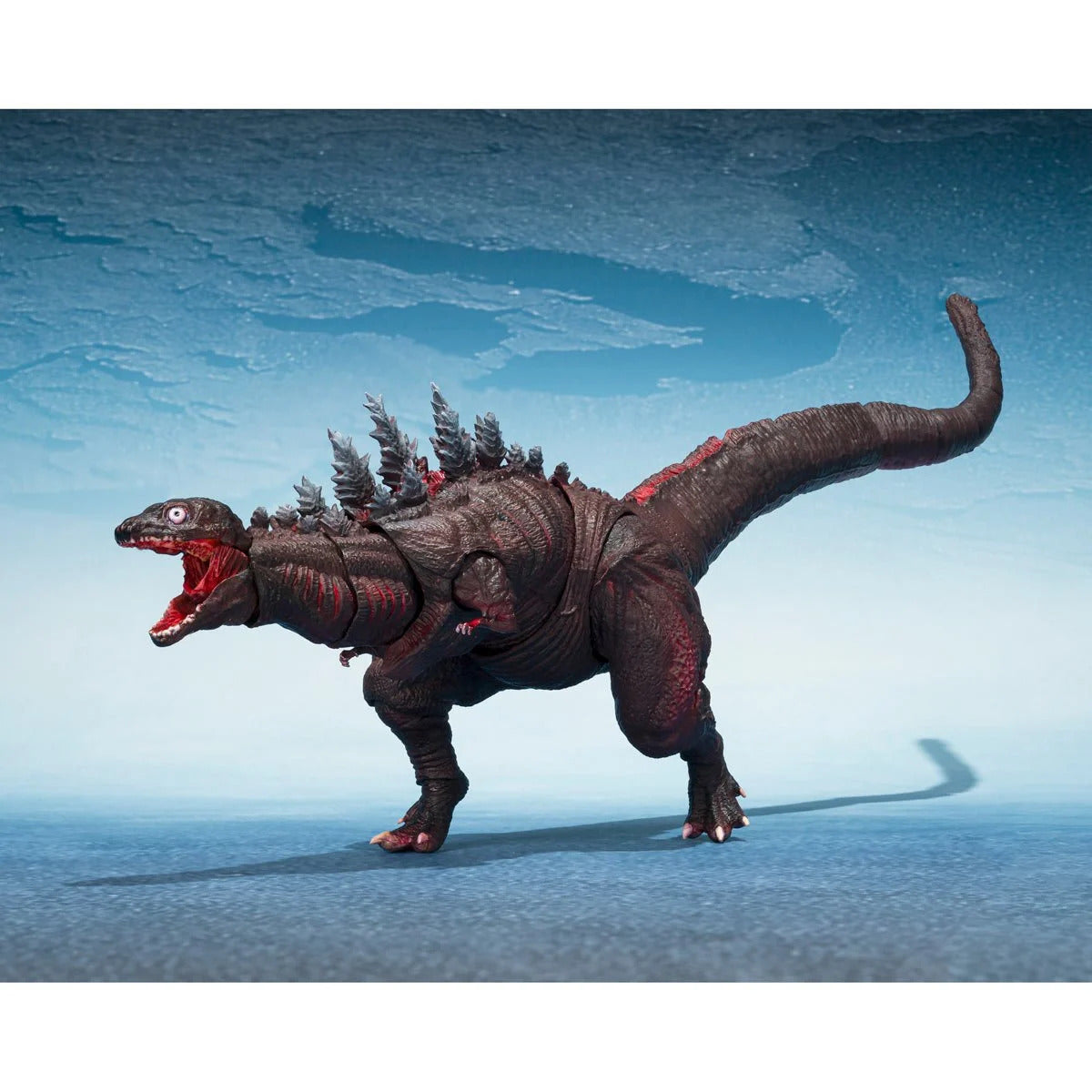 Godzilla 2016 The Second Form, Third Form, and Giant Unidentified Creature S.H.MonsterArts Action Figure Set