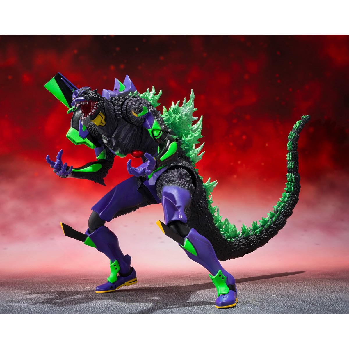 Godzilla vs. Evangelion Evangelion Test Type-01 G Awakening Form S.H.MonsterArts Action Figure