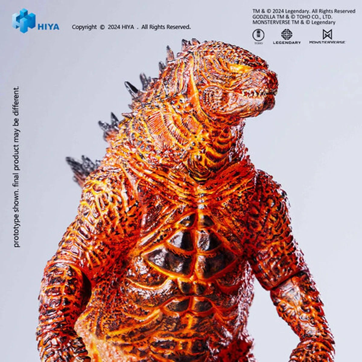 2019 Godzilla Burning Version Exquisite Basic Series 7-Inch Action Figure - AE Exclusive (Godzilla: King of the Monsters)