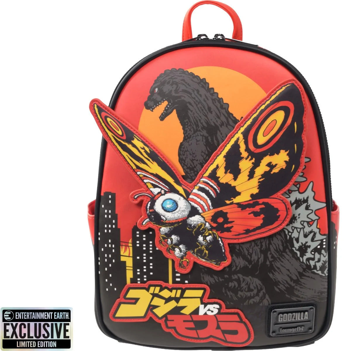 Loungefly Godzilla vs. Mothra Midsize Backpack