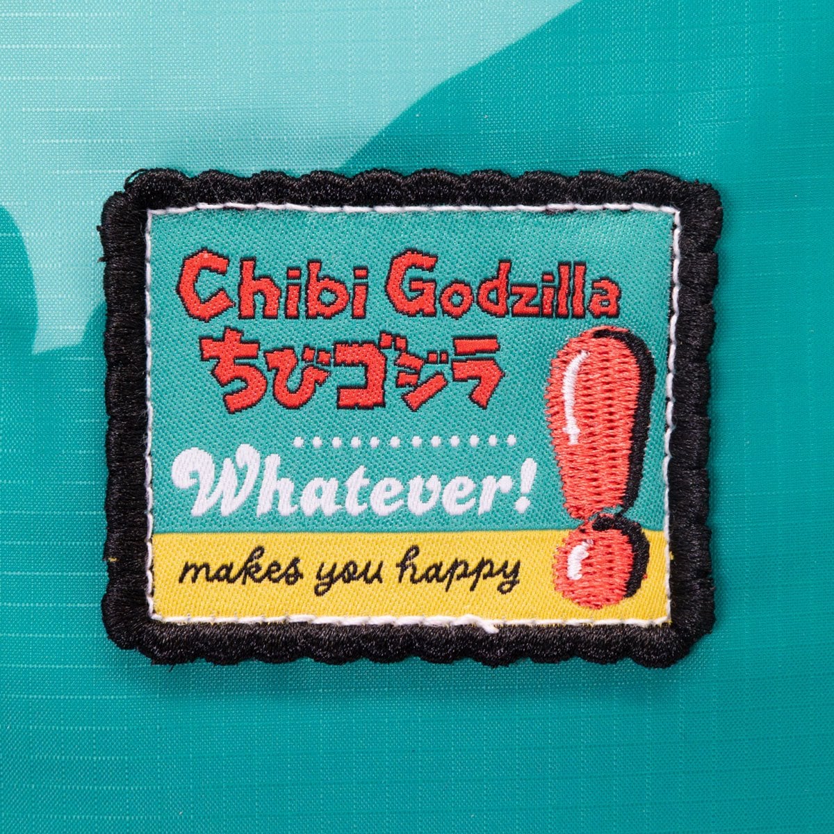 Chibi Godzilla Raids Again Father and Son Padded Die-Cut Tote Bag