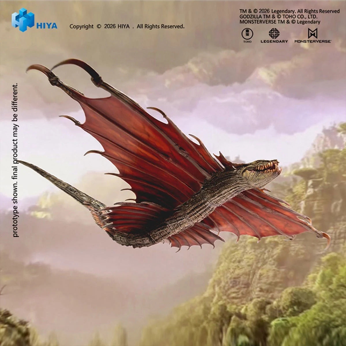 Warbat Exquisite Basic Series None Scale 21 1/2-inch Action Figure from Godzilla vs Kong