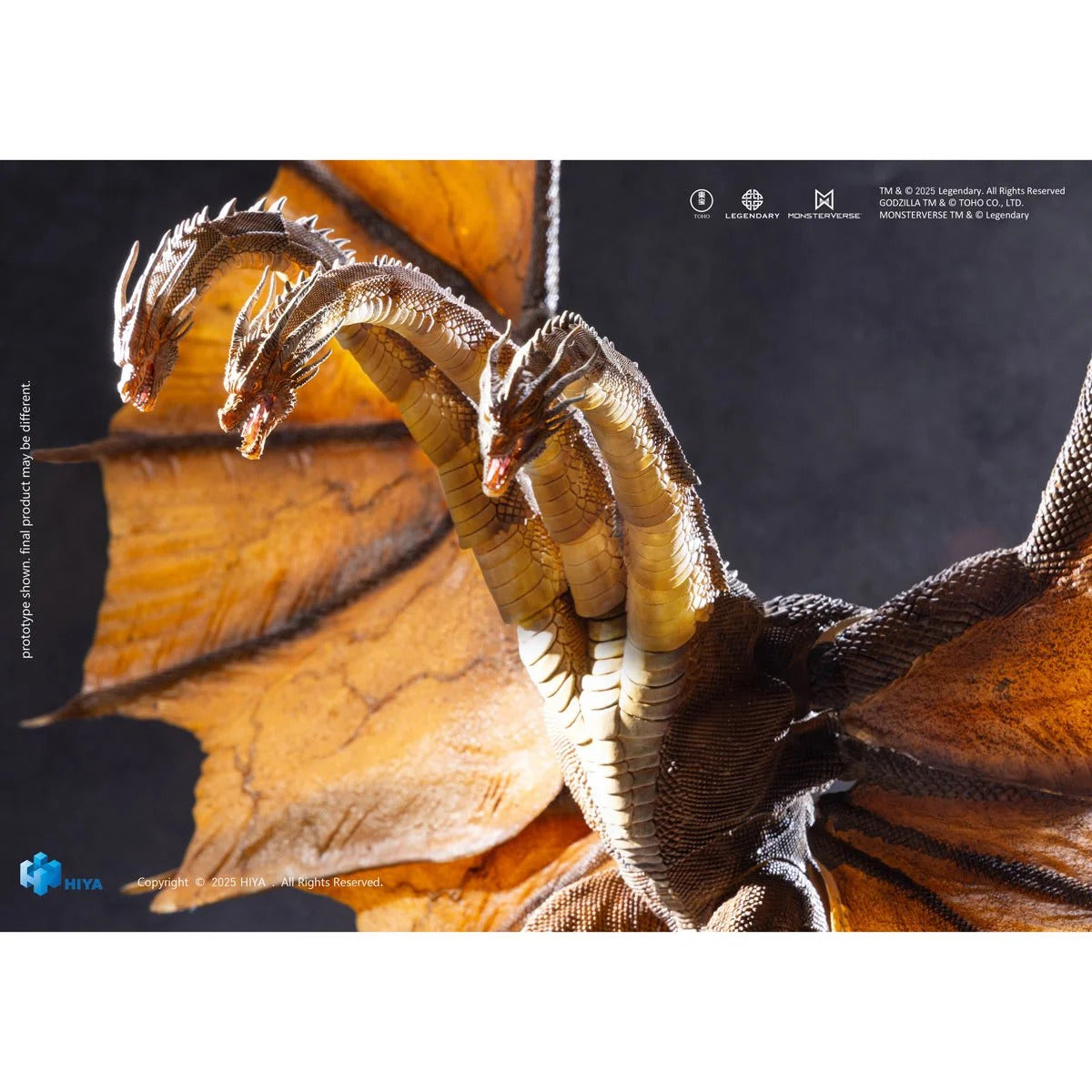 King Ghidorah from Godzilla KOTM 2.0 Exquisite Basic Figure