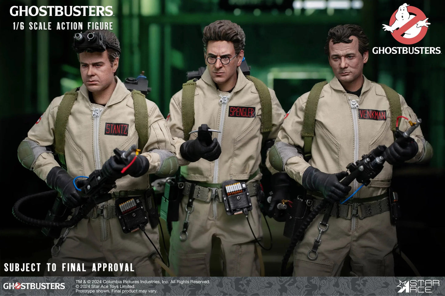 Ghostbusters 1/6 Egon Spengler PRE-ORDER