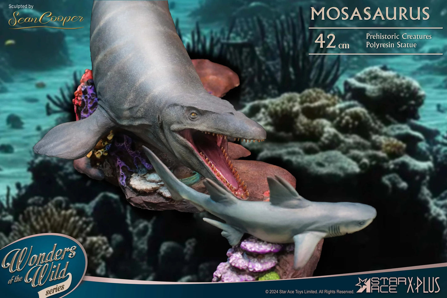 Mosasaurus (Deluxe Ver) Wonders of the Wild Series PRE ORDER