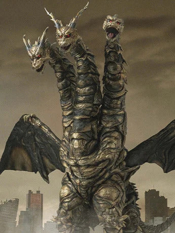 Keizer Ghidorah Exquisite Basic Series None Scale 14-Inch Action Figure from Godzilla Final Wars