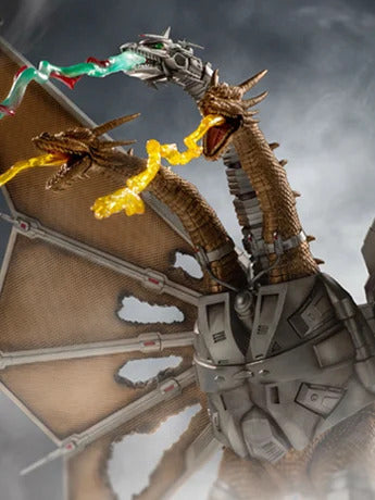 1991 Mecha King Ghidorah Battle Damaged Exquisite Basic Series None Scale Action Figure